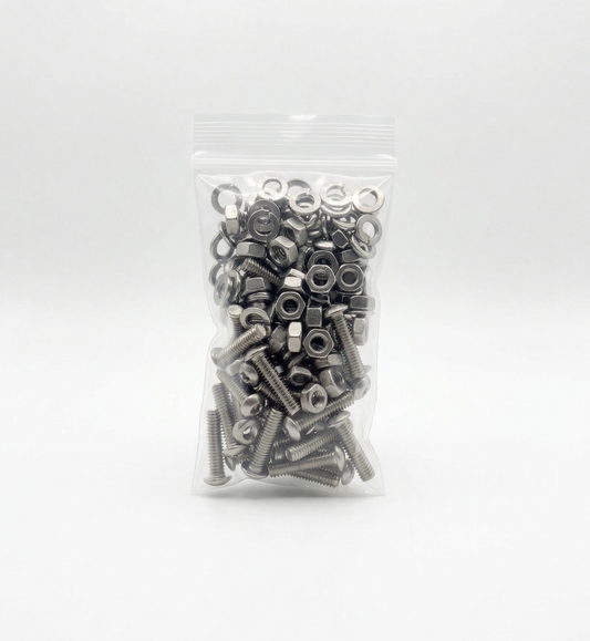 SS Screws and Nuts hardware Set